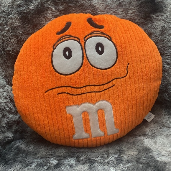 Orange M&M Character Pillow - Picture 2 of 16